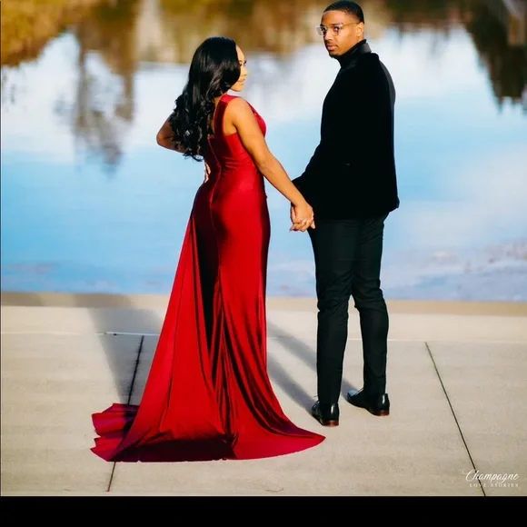 Dresses | Deep Red Prom Dress